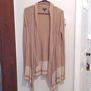 APT 9 Tan Cardigan S